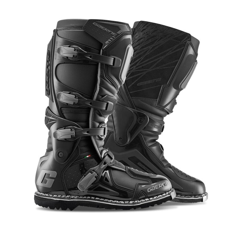 Gaerne Fastback Endurance Enduro Boot Midnight Size - 10 - Bull Strap