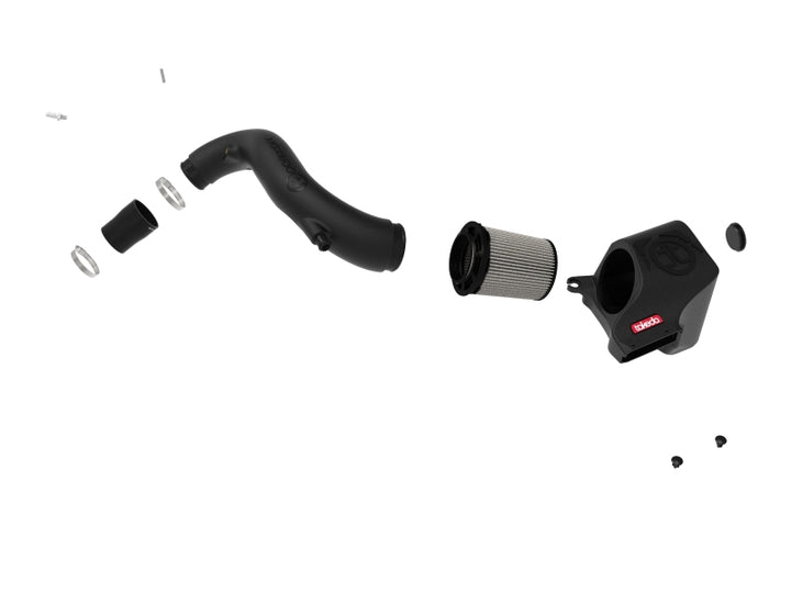 aFe Takeda Momentum Cold Air Intake System w/ Pro DRY S Media Hyundai Elantra Sport 17-20 L4-1.6T - Bull Strap