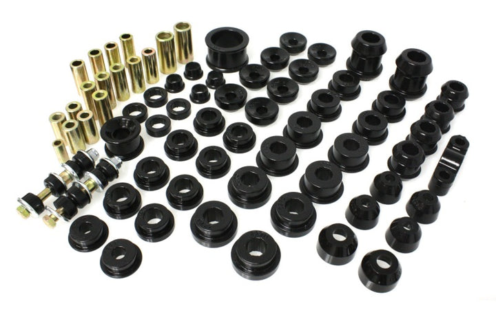 Energy Suspension 92-95 Honda Civic/CRX / 93-97 Honda Del Sol (including VTEC) Black Hyper-Flex Mast - Bull Strap