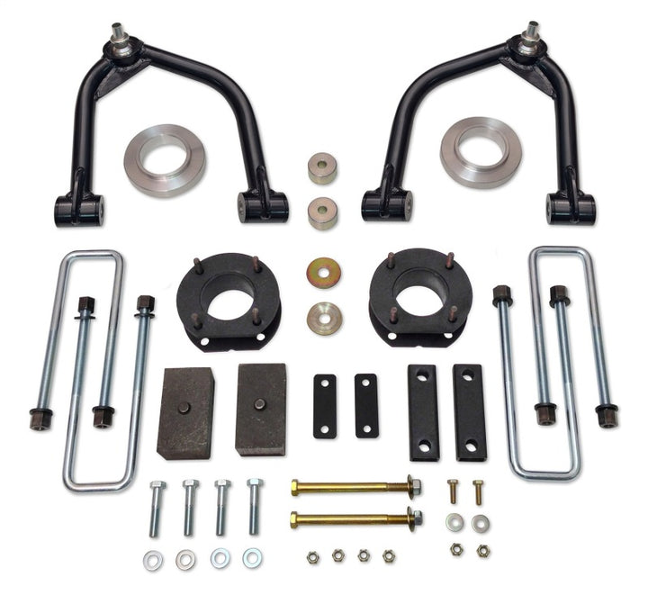 Tuff Country 07-22 Toyota Tundra 4x4 & 2wd 4in Uni-Ball Lift Kit (Excludes TRD Pro SX6000 Shocks) - Bull Strap