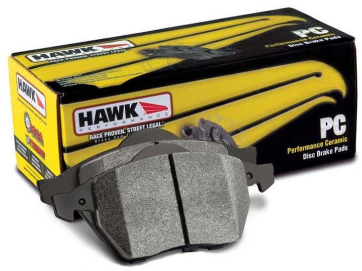 Hawk 20-21 Corvette C8 Z51 Performance Ceramic Street Rear Brake Pads - Bull Strap