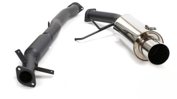 HKS 95-99 Eclipse GSX Hiper Exhaust - Bull Strap