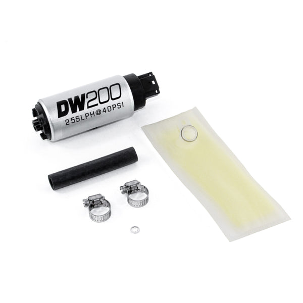 DeatschWerks 255 LPH In-Tank Fuel Pump w/ 94-01 Integra/02-07 RSX/ 92-10 Civic/01-09 S2000 Kit - Bull Strap