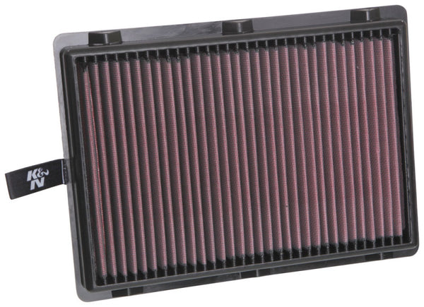 K&N 17-18 Hyundai Santa Fe Sport L4-2.4L F/I Drop In Air Filter - Bull Strap