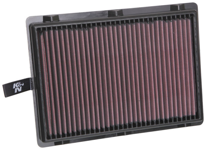 K&N 17-18 Hyundai Santa Fe Sport L4-2.4L F/I Drop In Air Filter - Bull Strap