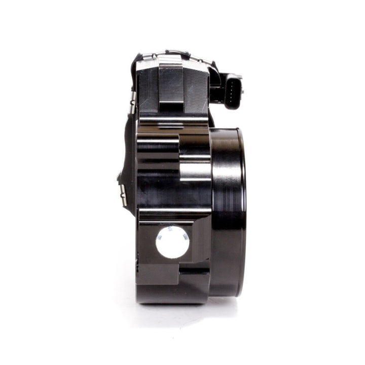 BBK 15-20 Dodge Hellcat 6.2L 100mm Black Billet Series Throttle Body (CARB EO 2016 Only) - Bull Strap