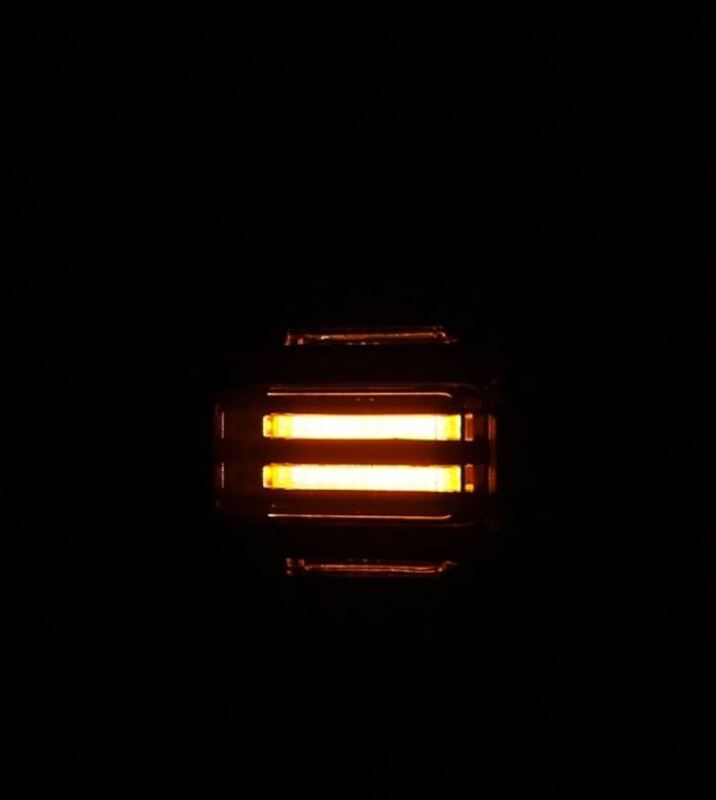 AlphaRex 21-24 Ford Bronco NOVA LED Tail Lights - Alpha-Black - Bull Strap