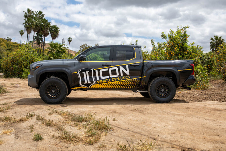 ICON 2024+ Tacoma .5in Lift Overland Rear Coil Spring Kit - Bull Strap