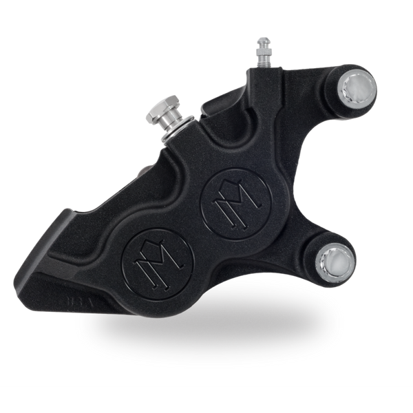 Performance Machine 00-17 HD Caliper 137x4B Right 11.5in - Black Ops - Bull Strap