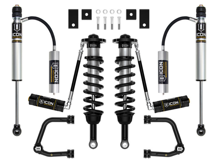 ICON 2022+ Toyota Tundra 1.25-3.5in Stage 6 Suspension System Tubular - Bull Strap