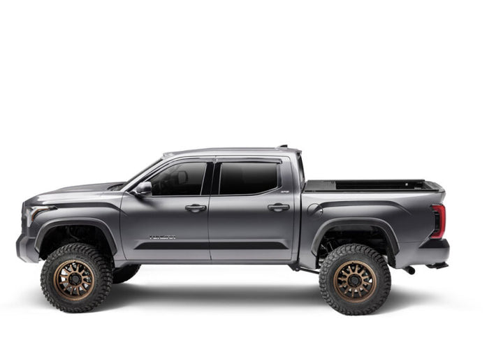 Retrax 2024 Ford Ranger (5ft Bed) EQ Electric Retractable Tonneau Cover w/ T-Slot Rails - Bull Strap