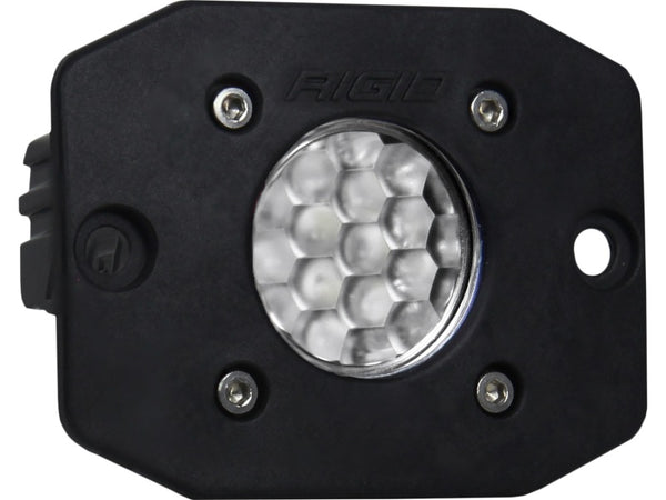 Rigid Industries Ignite Diffused - FM - Black - Bull Strap