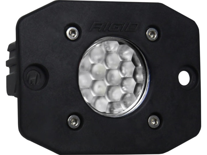 Rigid Industries Ignite Diffused - FM - Black - Bull Strap