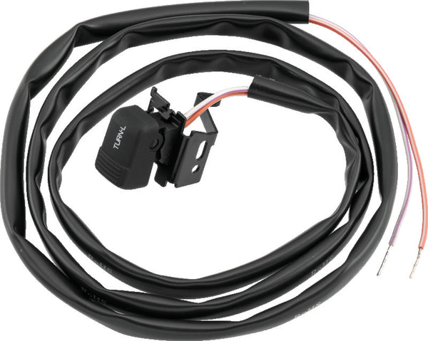 Twin Power 96-13 Big Twin XL V-Rod Black Left Turn Signal Switch Replaces H-D 71598-96 71685-06A - Bull Strap