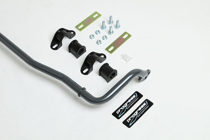 Progress Tech 09-14 Acura TSX/08-17 Accord Rear Sway Bar (Tubular 28.5mm - Adj) Incl Bushing Brkts - Bull Strap