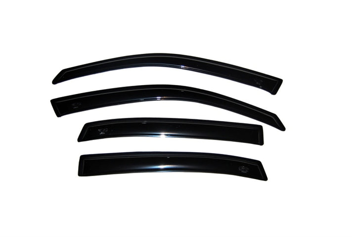 AVS 00-05 Chevy Impala Ventvisor Outside Mount Window Deflectors 4pc - Smoke - Bull Strap