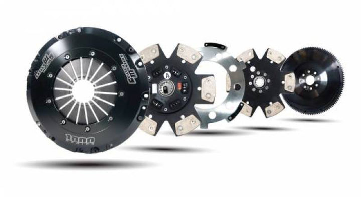 Clutch Masters 2023 Toyota Supra MK5 3.0L Turbo 6-Speed FX1000 Twin Disc Clutch Kit w/Alum. Flywheel - Bull Strap