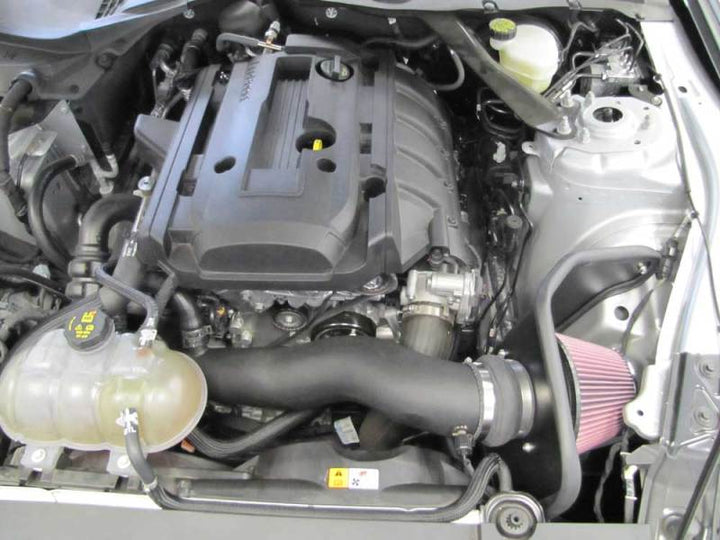 K&N 2015 Ford Mustang L4-2.3L 57 Series FIPK Performance Intake Kit - Bull Strap