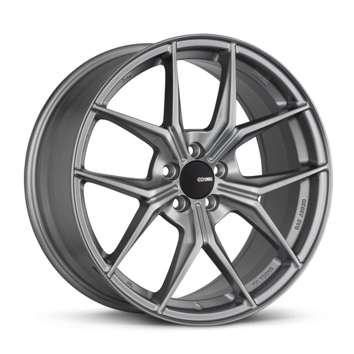 Enkei TSR-X 18x8 45mm Offset 5x112 BP 72.6mm Bore Storm Wheel - Bull Strap