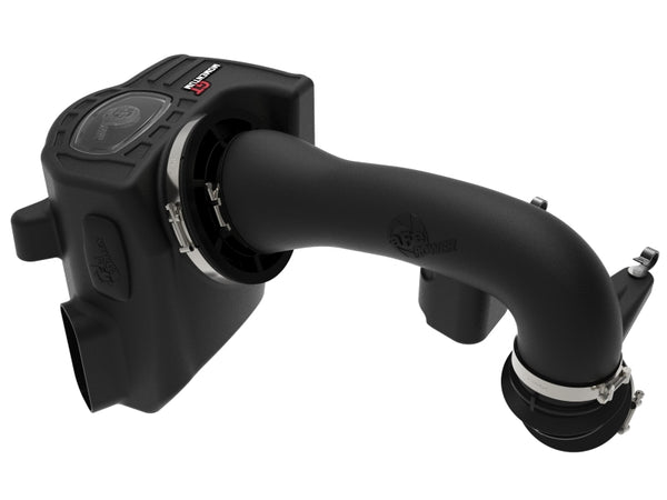aFe  Momentum Cold Air Intake System w/Pro Dry S Filter 20 GM 2500/3500HD 2020 V8 6.6L - Bull Strap