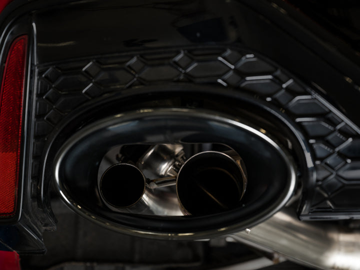 AWE Tuning 21-23 Audi C8 RS6/RS7 SwitchPath Cat-back Exhaust - Diamond Black Tips - Bull Strap