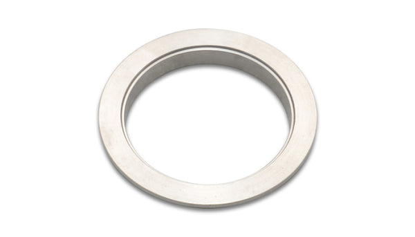 Vibrant Stainless Steel V-Band Flange for 3.5in O.D. Tubing - Female - Bull Strap