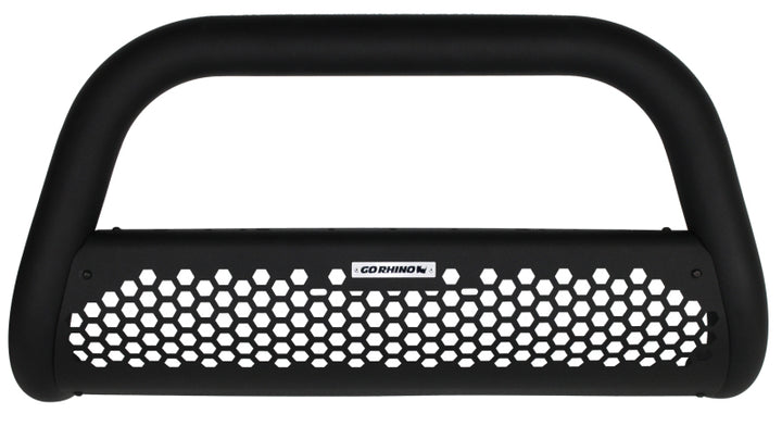 Go Rhino RC2 Frame - 3in - Central Mount - Black - Bull Strap