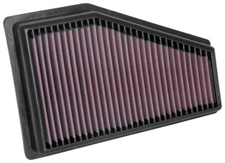 K&N 2019 Jeep Cherokee L4-2.4L V6-3.2L F/I Replacement Drop In Air Filter - Bull Strap