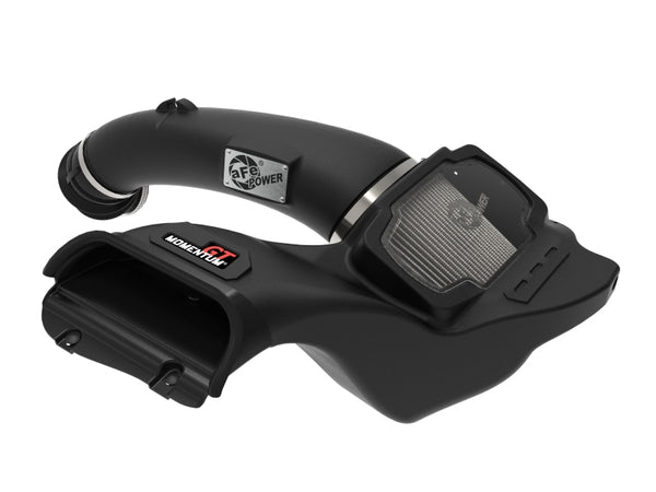 aFe Momentum GT Pro DRY S Cold Air Intake System 2021+ Ford F-150 V-5.0L - Bull Strap