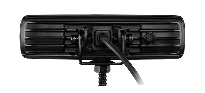 Hella Universal Black Magic 6 L.E.D. Mini Light Bar - Flood Beam - Bull Strap
