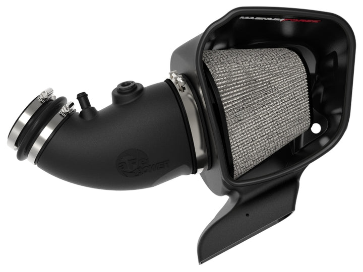 aFe MagnumFORCE Intake Stage-2 Pro DRY S 12-21 Jeep Grand Cherokee (WK2) V8-6.4L HEMI - Bull Strap