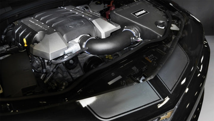 Corsa Chevrolet Camaro 10-14 SS 6.2L V8 Air Intake - Bull Strap