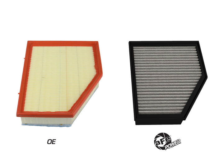 aFe Magnum FLOW Pro Dry S Air Filter 19-21 BMW X7 L6-3.0L - Bull Strap