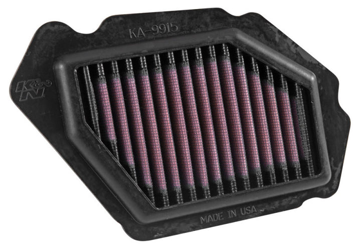 K&N 2015 Kawasaki Ninja H2 998 Drop In Replacement Air Filter - Bull Strap