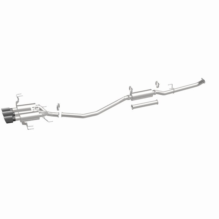 MagnaFlow 2023+ Honda Civic Type R SPEQ Series Cat-Back Perf Exhaust System w/ CF Tips - Bull Strap