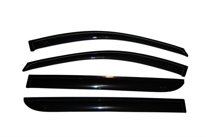AVS 05-07 Honda Odyssey Ventvisor Outside Mount Window Deflectors 4pc - Smoke - Bull Strap