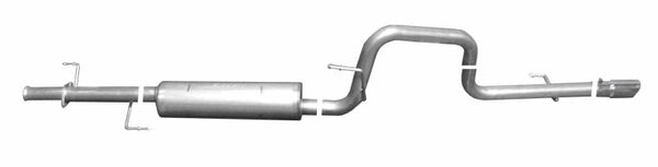 Gibson 04-22 Toyota 4Runner LImited 4.0L 2.5in Cat-Back Single Exhaust - Aluminized - Bull Strap