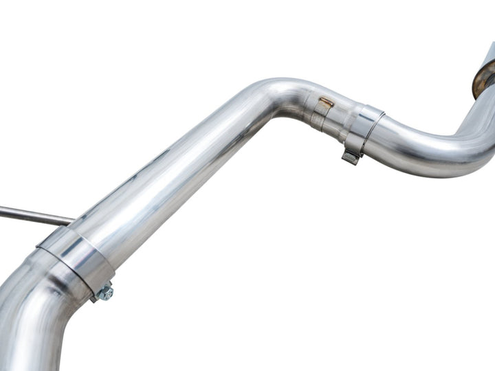 AWE 2022 VW GTI MK8  Track Edition Exhaust - Diamond Black Tips - Bull Strap