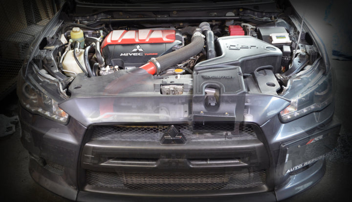 Injen 08-15 Mitsubishi Evo X 2.0L Evolution Intake - Bull Strap
