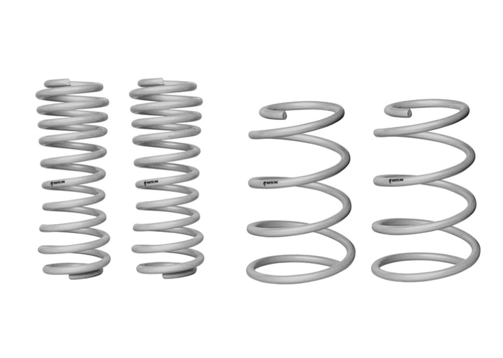 Whiteline 05-14 Ford Mustang GT S197 Performance Lowering Springs - Bull Strap