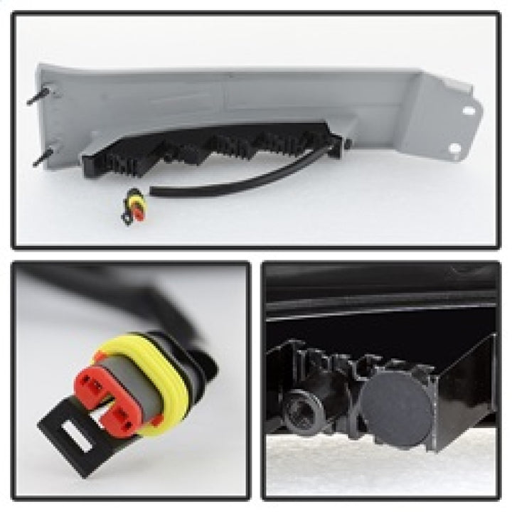 Spyder Toyota Tundra 07-13 Daytime LED Running Lights wo/switch Silver FL-DRL-TTU07-SIL - Bull Strap