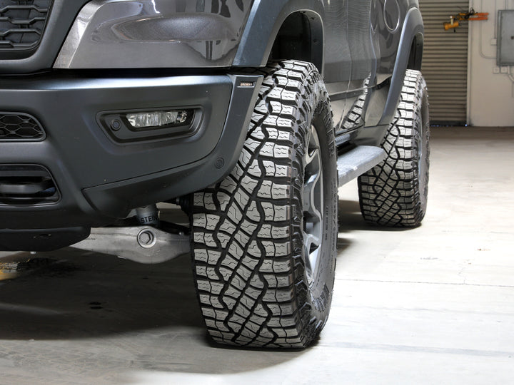 aFe CONTROL Forged Aluminum Wheel Spacers 6x139.7 / CB 77.8 / 2in Thick - RAM 1500 - Bull Strap