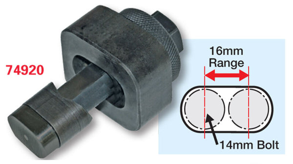 SPC Performance 14x16mm Slot Punch Tool - Bull Strap