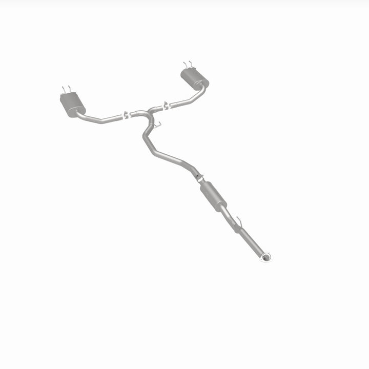 MagnaFlow CatBack 2018 Honda Accord L4 2.0LGAS 2.5in Dual Outlet Stainless Street Series Exhaust - Bull Strap