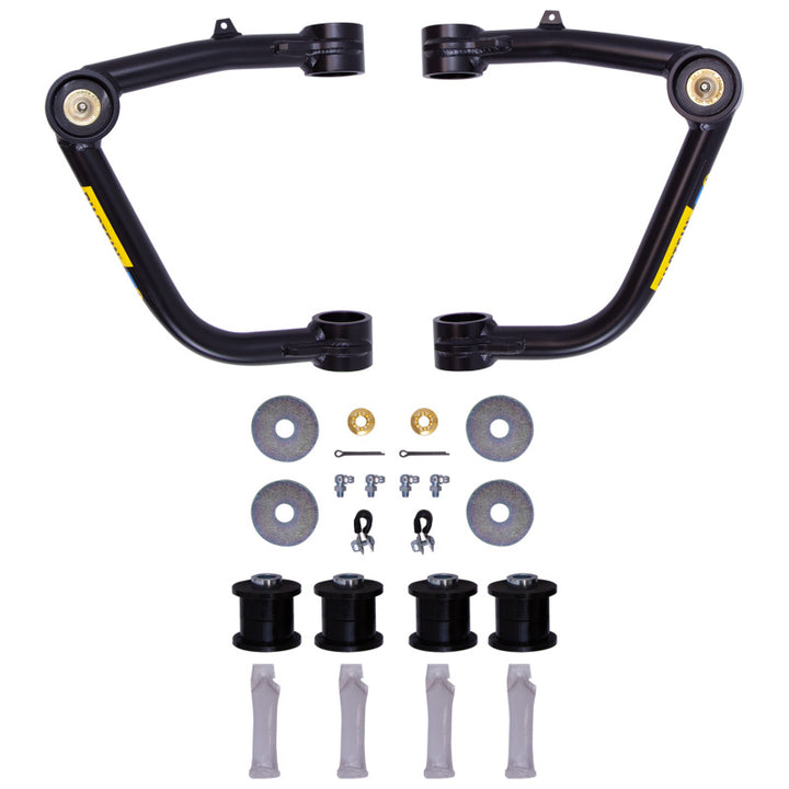 Bilstein 19-21 Chevrolet Silverado 1500 Front Upper Control Arm Kit - Bull Strap