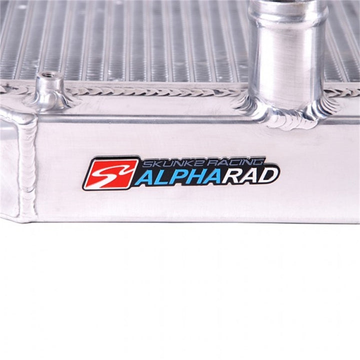 Skunk2 Alpha Series 88-91 Honda CRX/Civic Radiator (Full Size) (Dual Core) (Manual Trans.) - Bull Strap