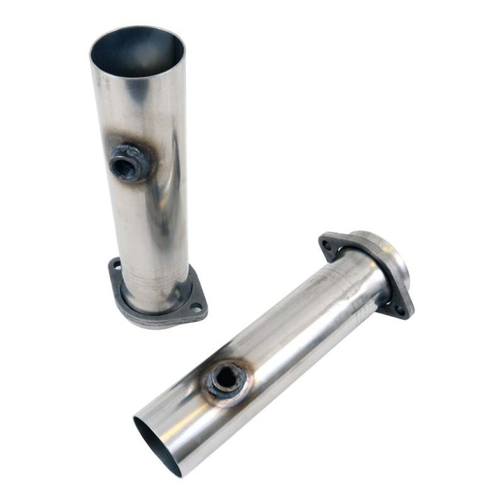 BBK 2-3/4in Universal Flared Exhaust Flow Tubes - Bull Strap