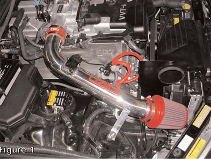 Injen 00-05 IS300 w/ Stainless steel Manifold Cover Polished Short Ram Intake - Bull Strap