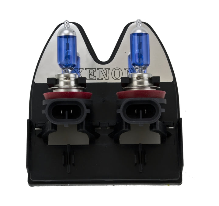 Hella H11 12V 55W Xenon White XB Bulb (Pair) - Bull Strap