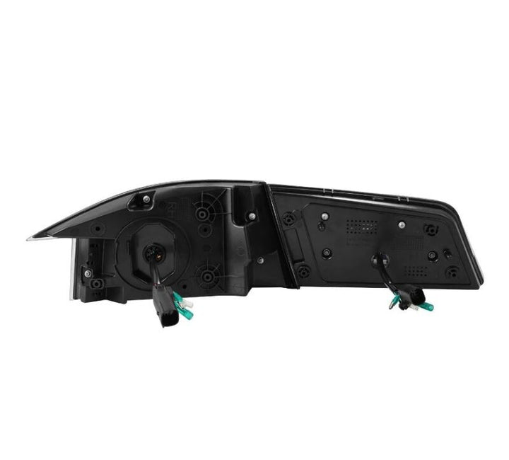 AlphaRex 12-21 Tesla Model S LUXX-Series LED Tail Lights - Black/Red - Bull Strap